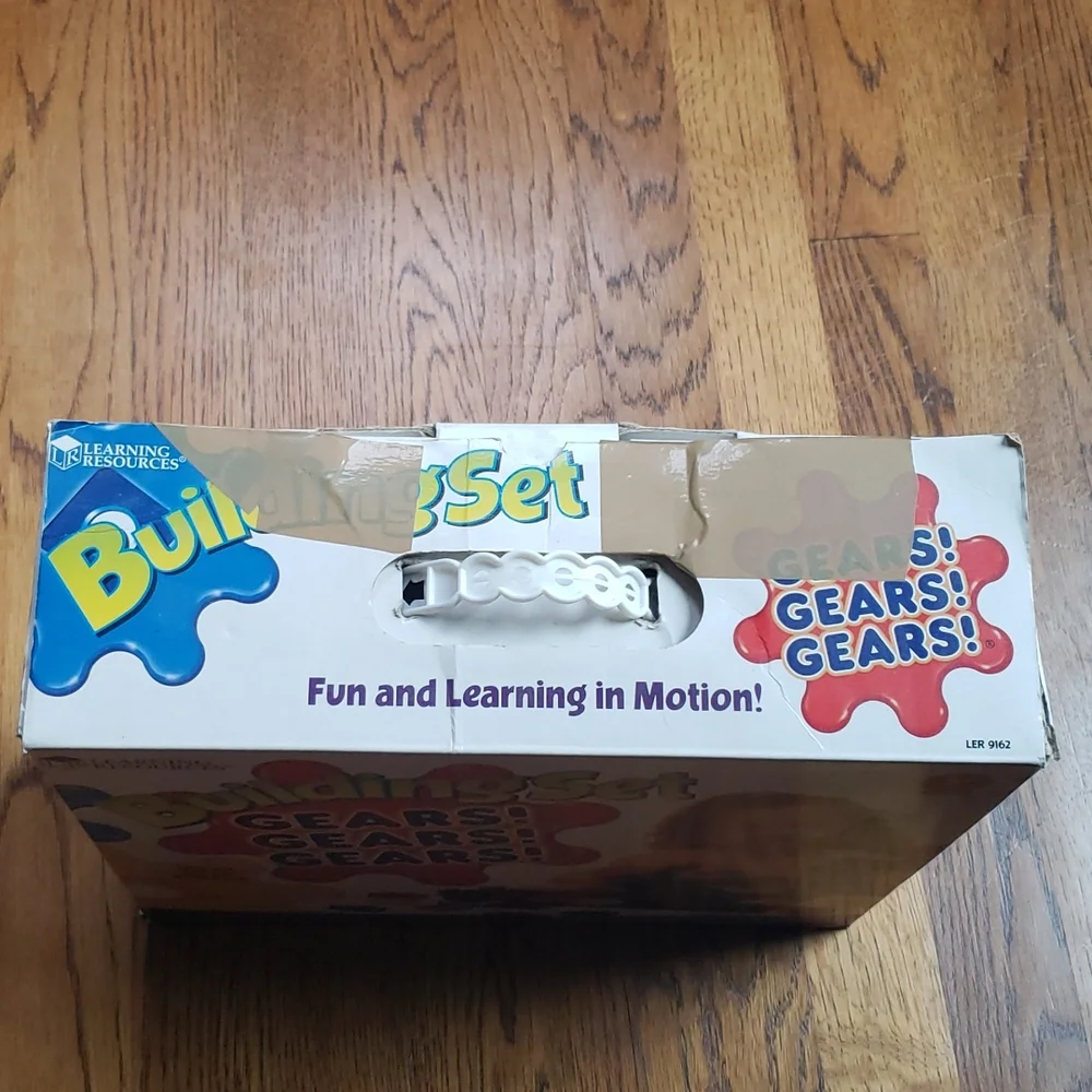 Vintage 90s Gears! Gears! Gears! Building Set